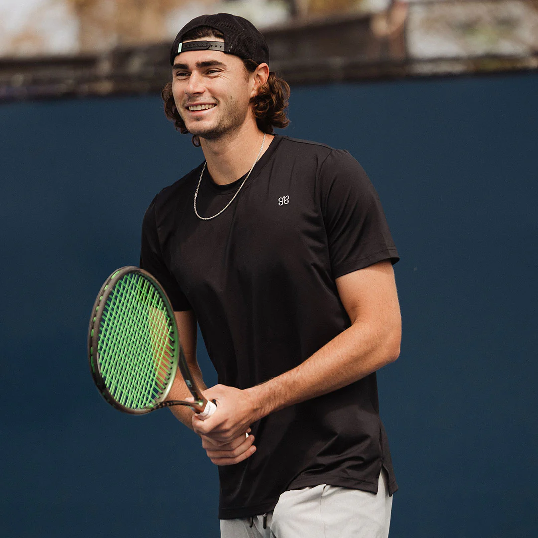 Men's Circuit Tee, Black - Image 6