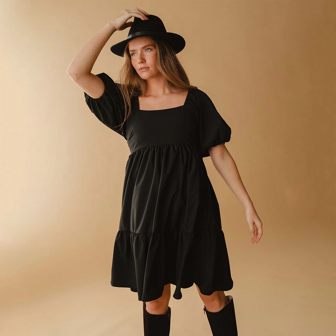 Middleton Dress, Black - Image 2