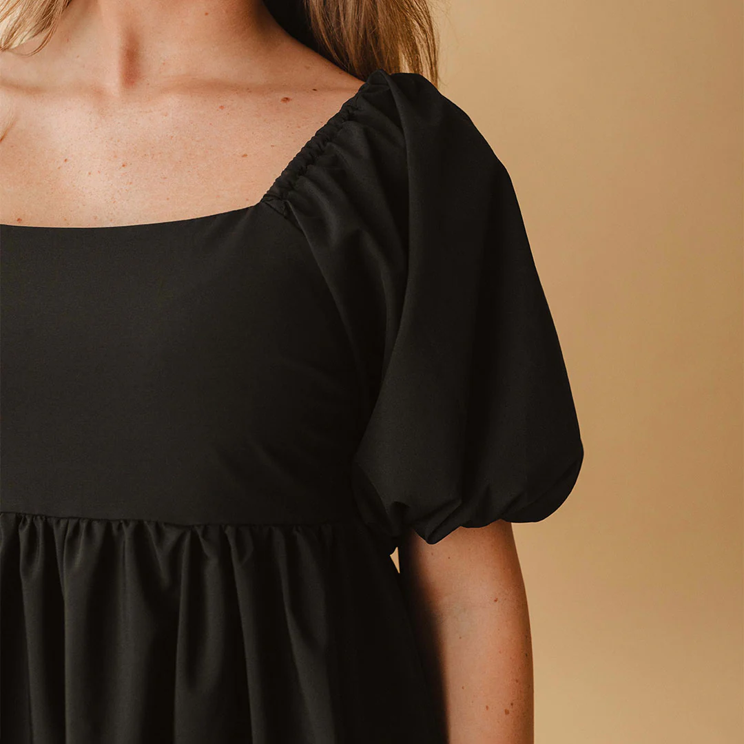 Middleton Dress, Black - Image 3