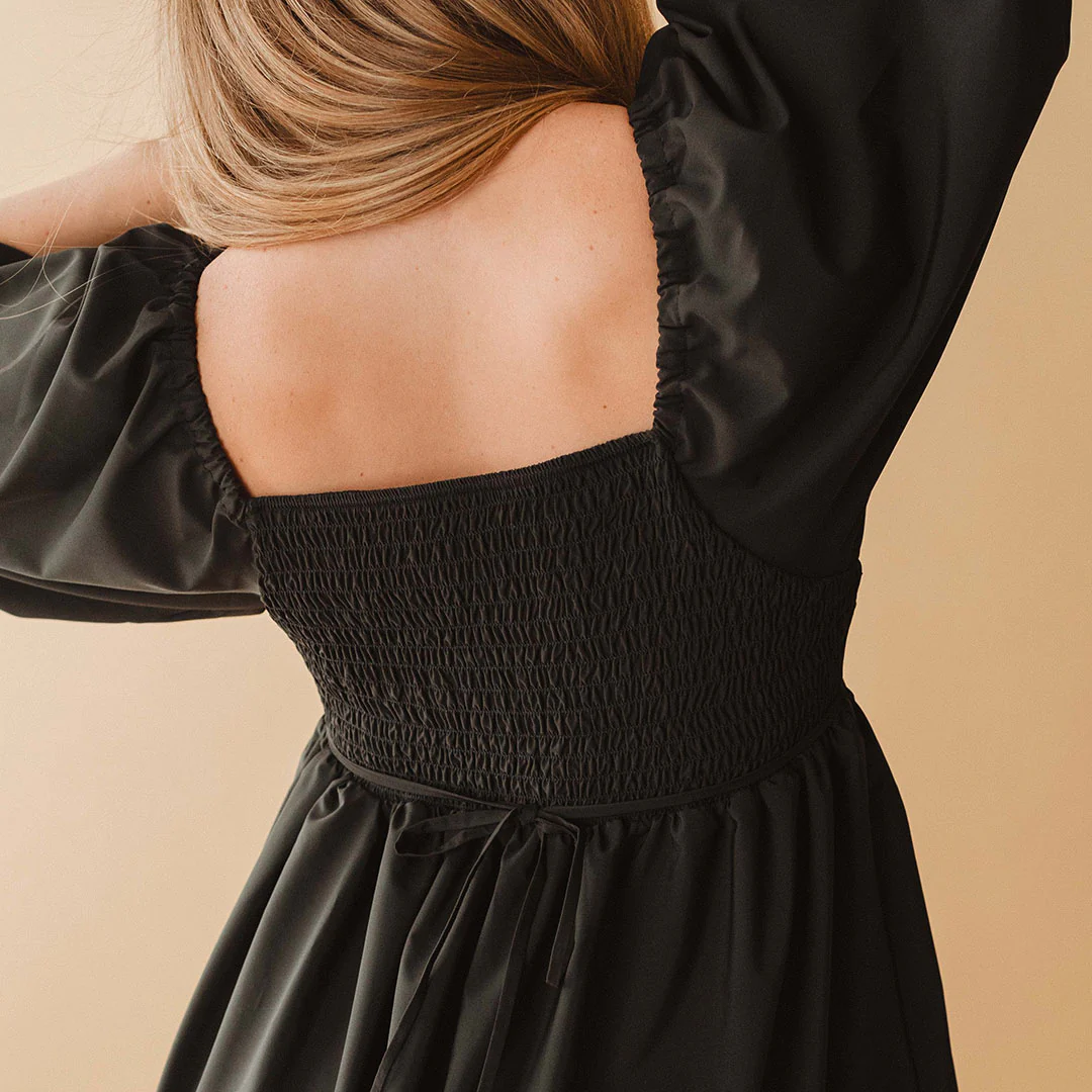 Middleton Dress, Black - Image 5