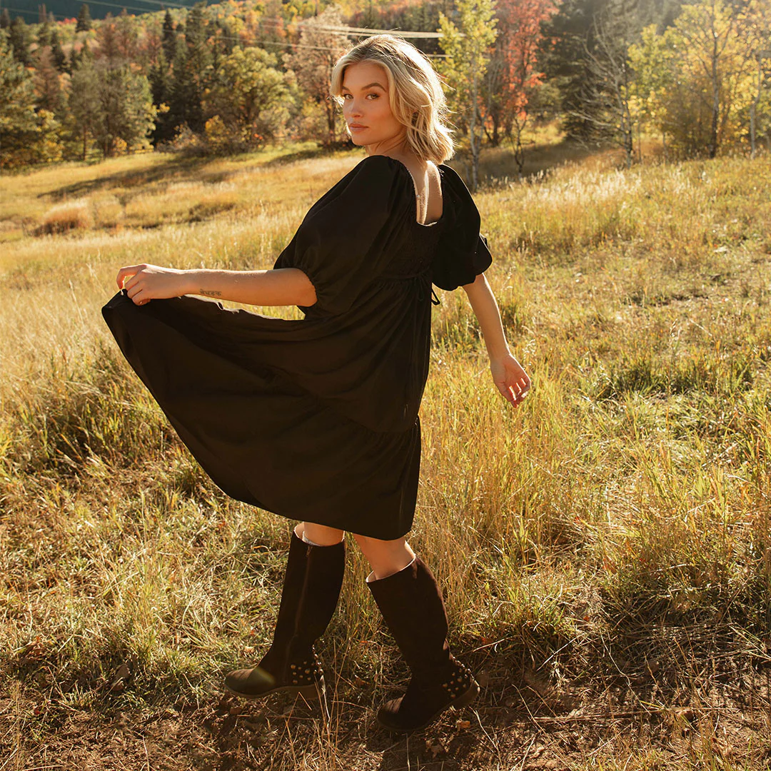 Middleton Dress, Black - Image 6