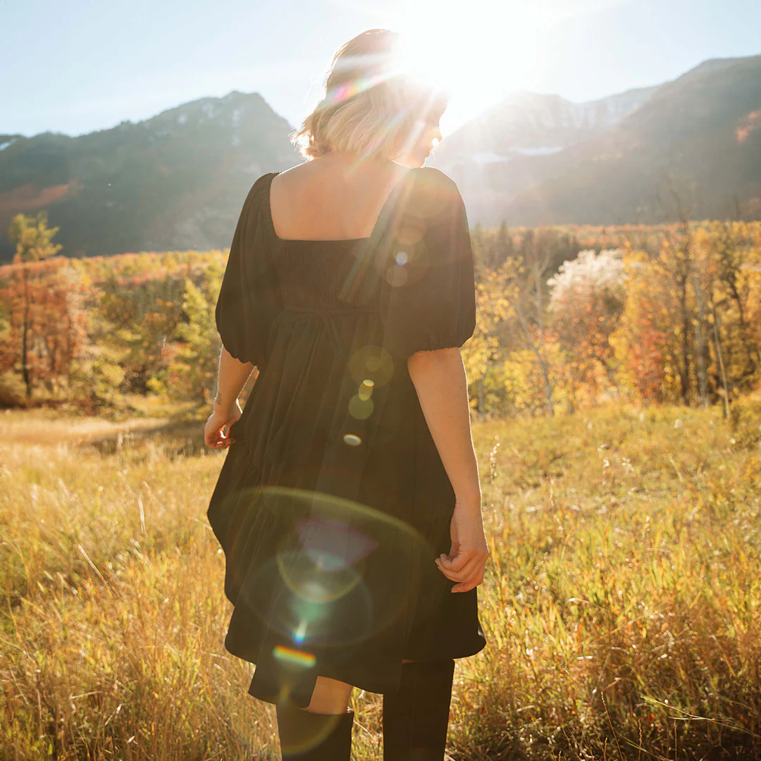 Middleton Dress, Black - Image 7