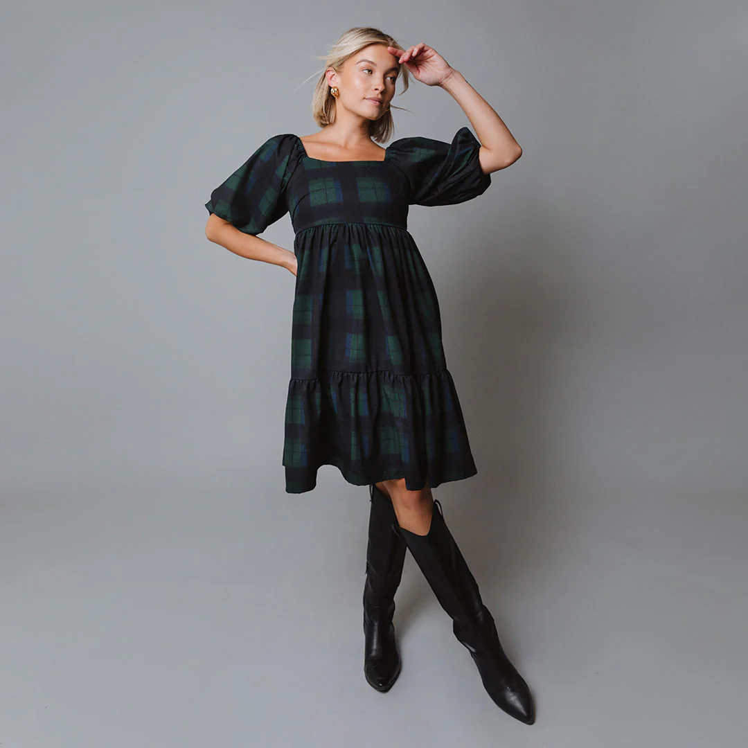 Middleton Dress, Mistletoe - Image 4