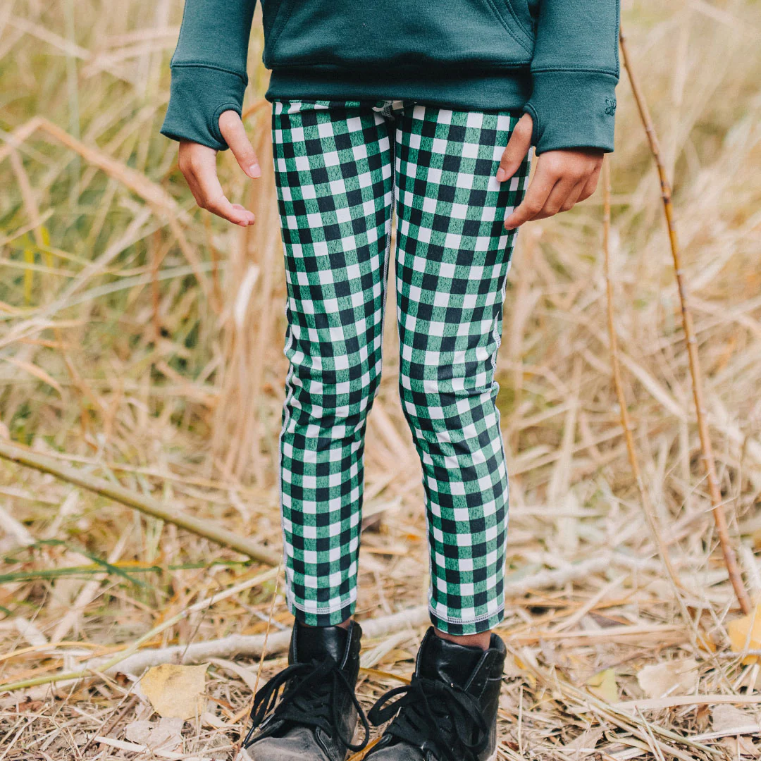 Mini Agnes Gingham Leggings - Image 5