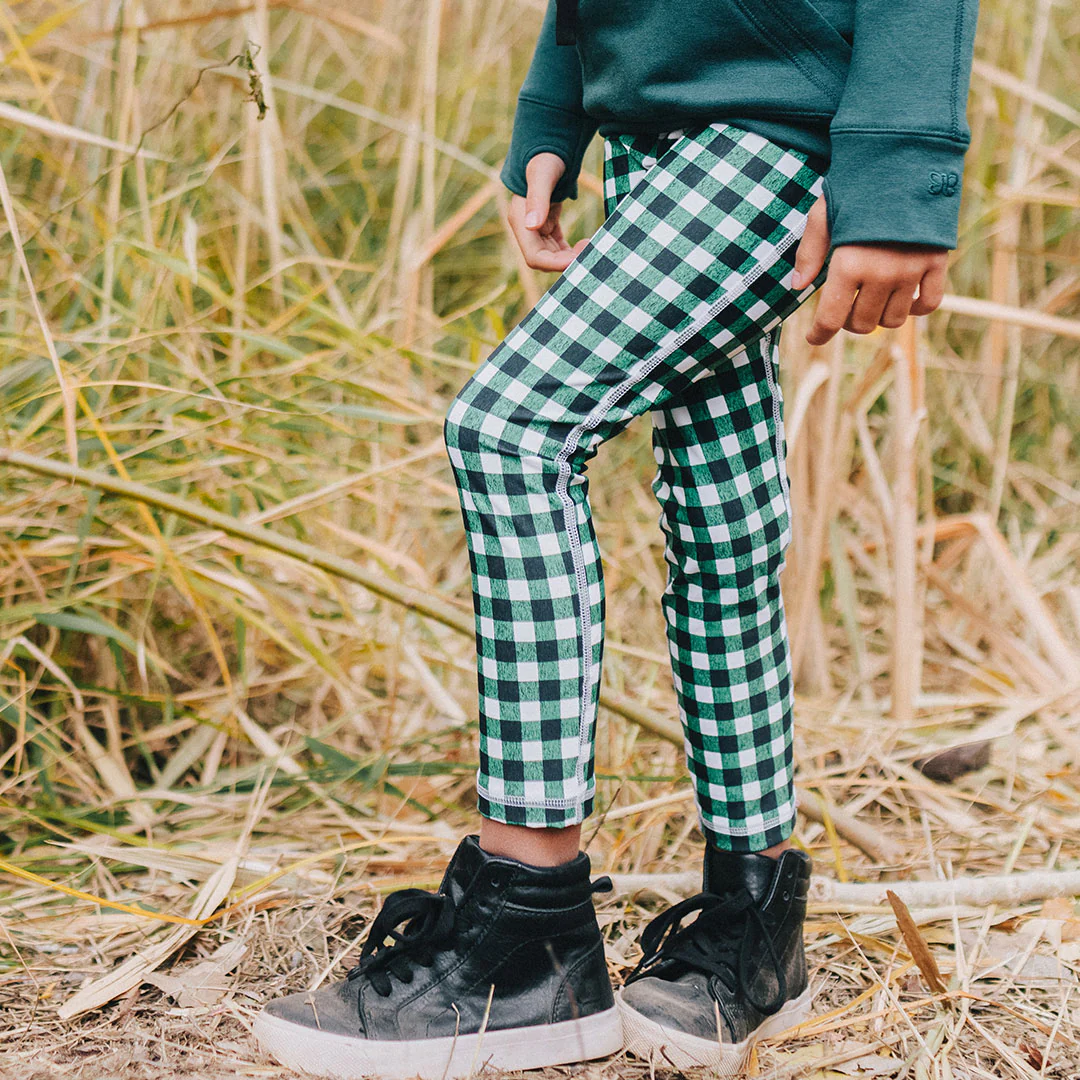 Mini Agnes Gingham Leggings - Image 6