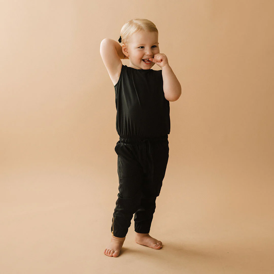 Mini Black Jumpsuit - Image 3