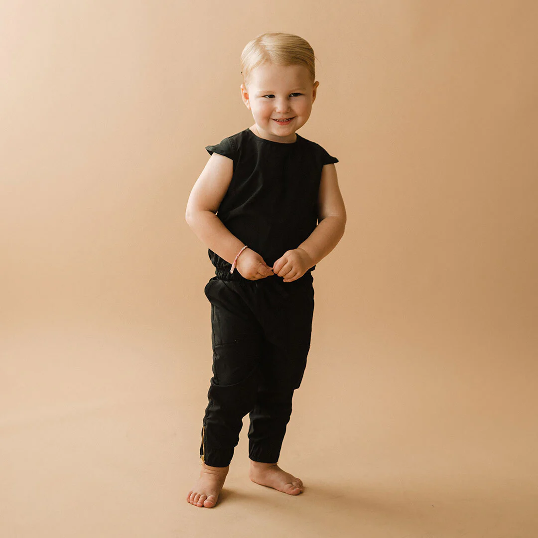 Mini Black Jumpsuit - Image 4