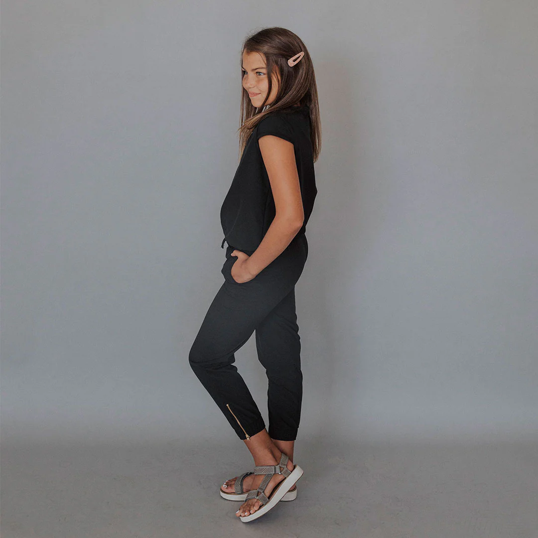 Mini Black Jumpsuit - Image 5