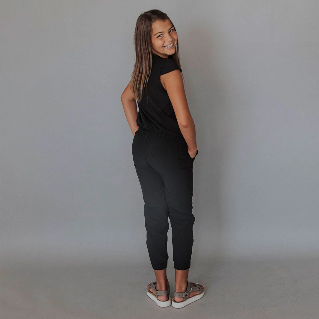 Mini Black Jumpsuit - Image 6