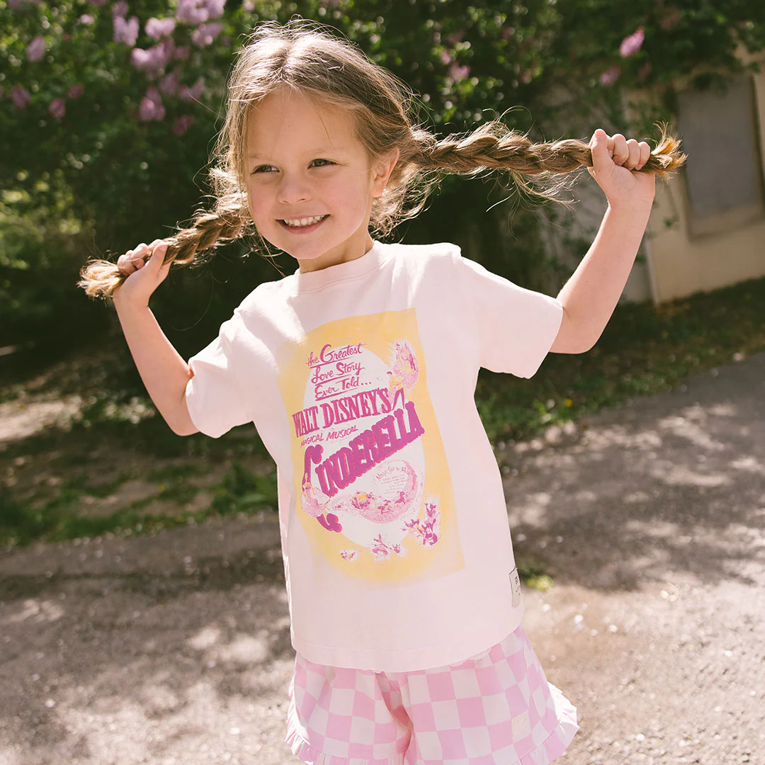 Mini Disney Cinderella Perfect Tee, Pink