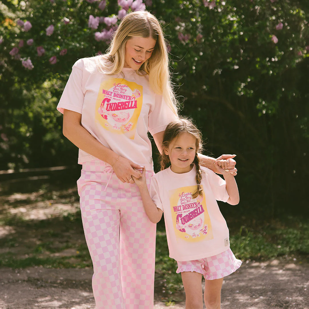 Mini Disney Cinderella Perfect Tee, Pink - Image 4