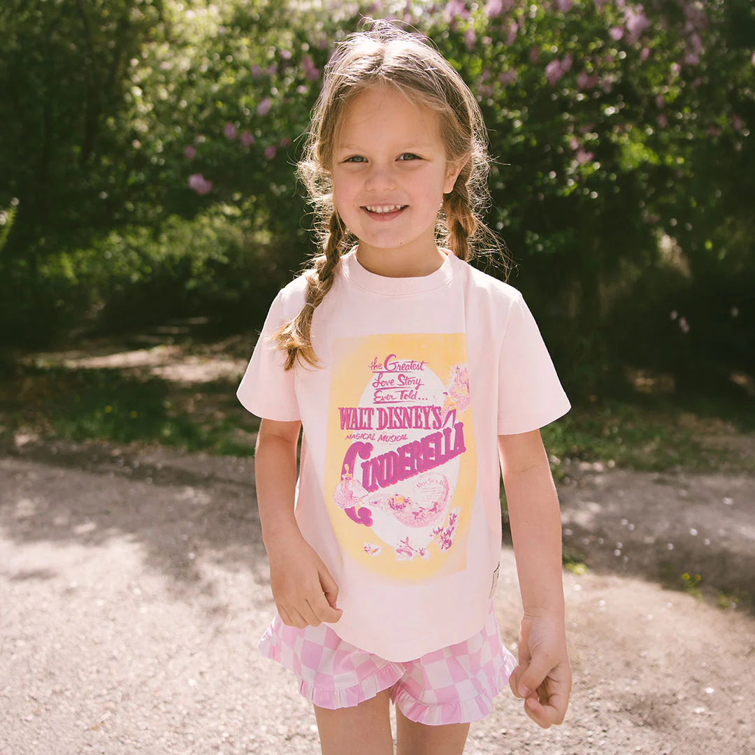 Mini Disney Cinderella Perfect Tee, Pink - Image 5