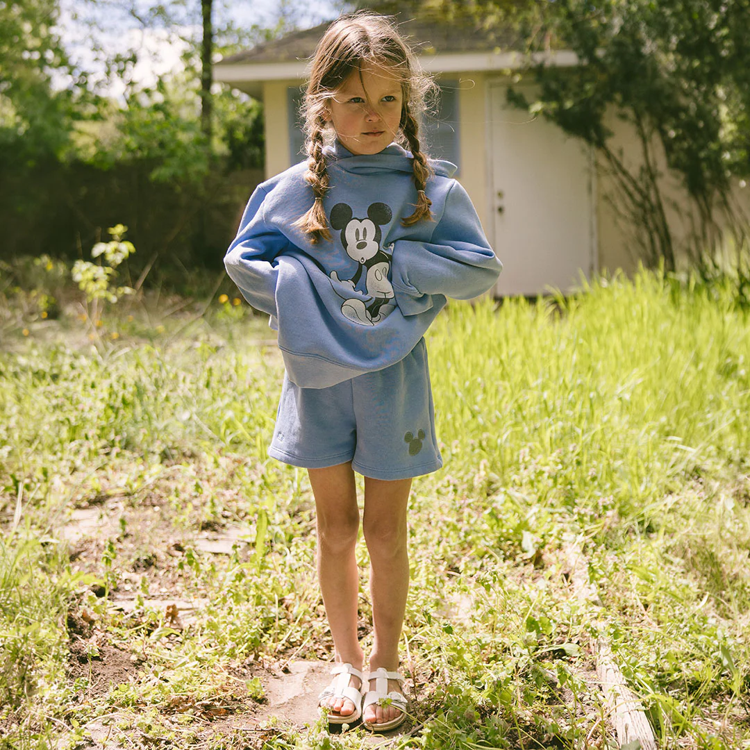 Mini Disney Mickey Go To Shorts, Sky Blue - Image 2