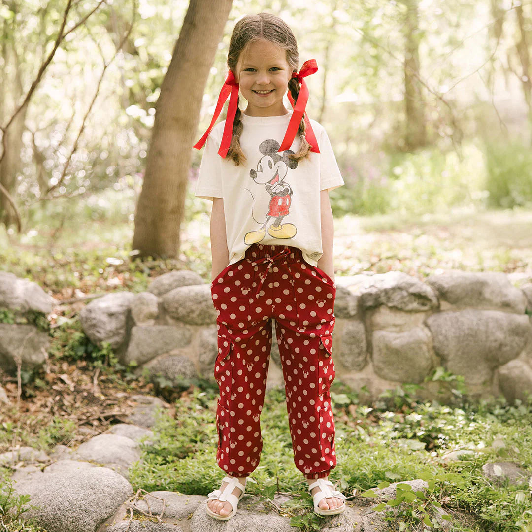 Mini Disney Mickey Perfect Tee, Natural - Image 3