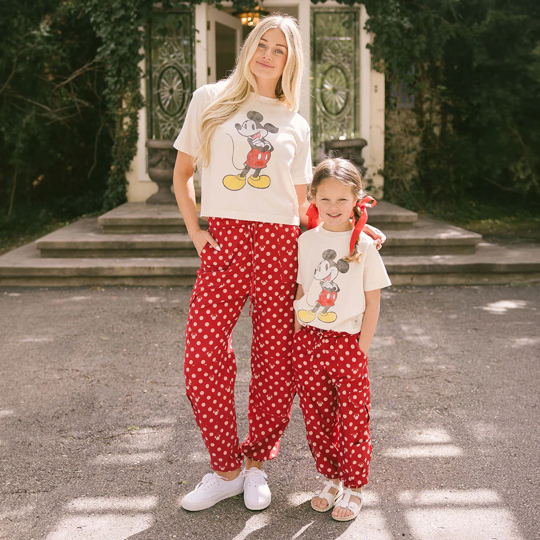 Mini Disney Mickey Perfect Tee, Natural - Image 6