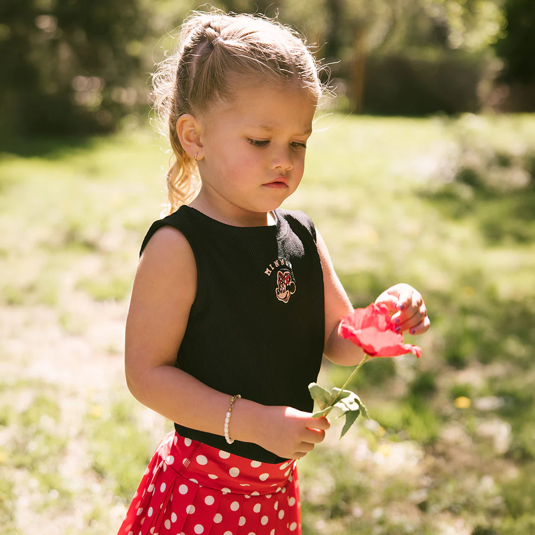 Mini Disney Minnie Mouse Classic Tank, Black - Image 5