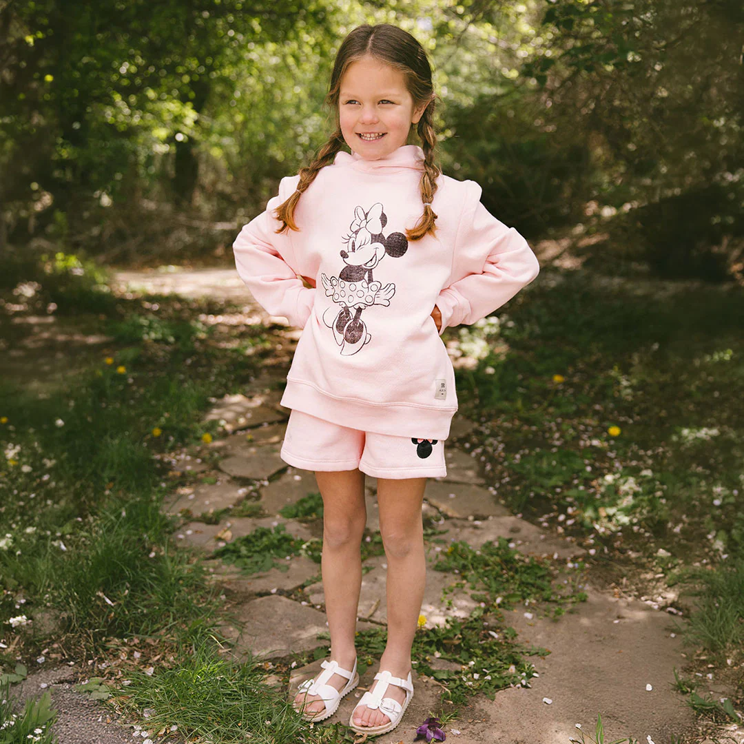 Mini Disney Minnie Mouse Go To Shorts, Pink - Image 3