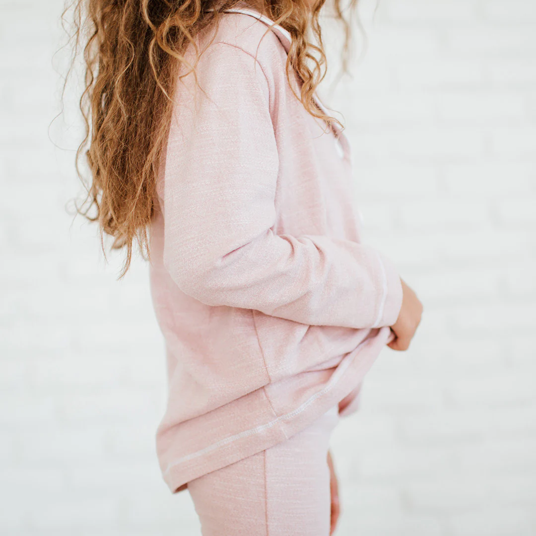 Mini Ice Pink Slumber Button Down - Image 3