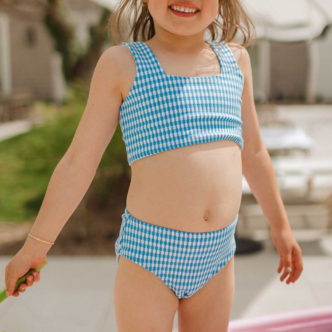 Mini Olivia Two-Piece Set, Bluebell - Image 2