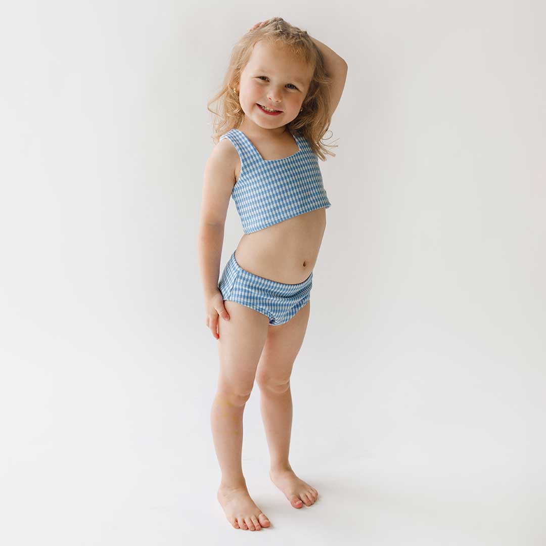 Mini Olivia Two-Piece Set, Bluebell - Image 6
