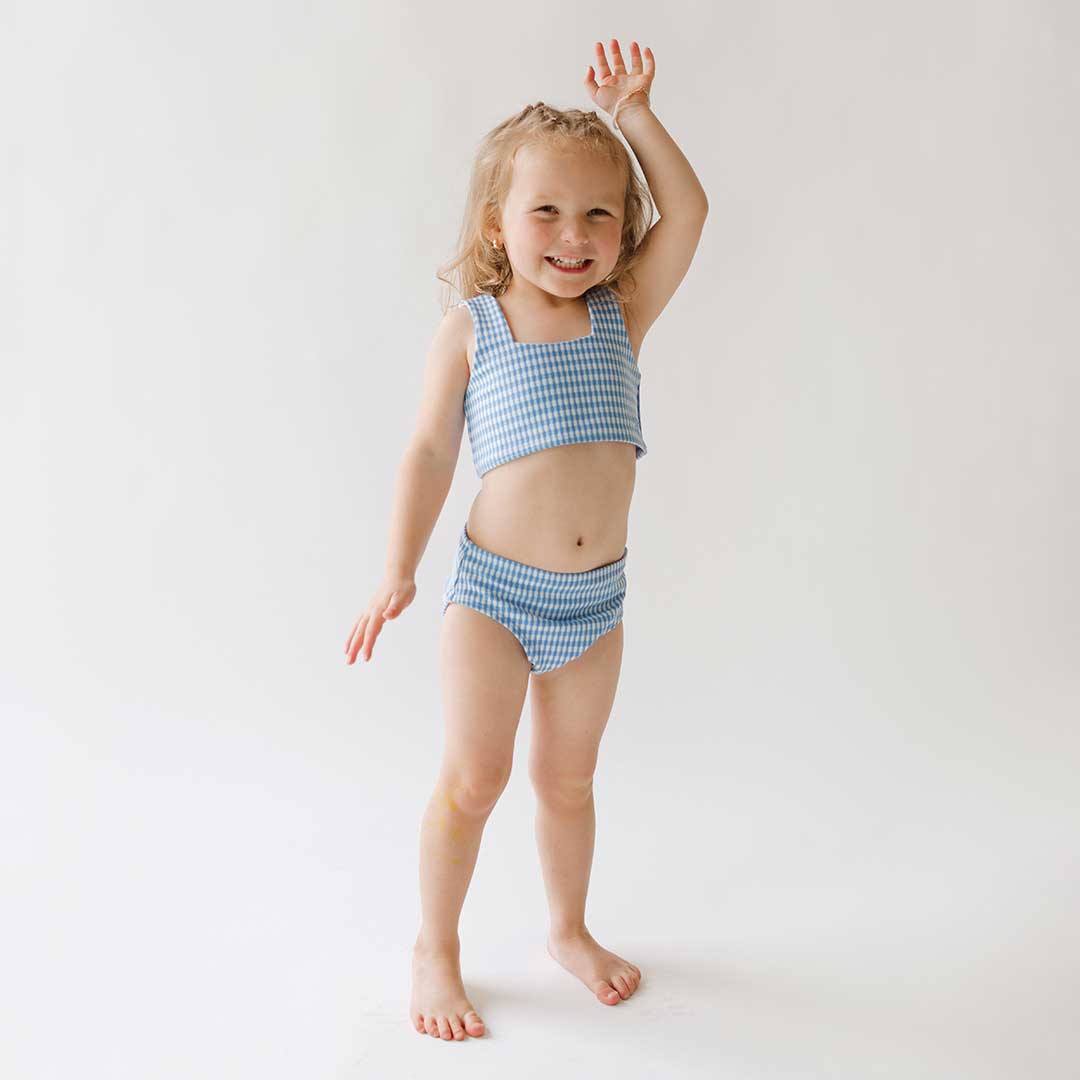 Mini Olivia Two-Piece Set, Bluebell - Image 7