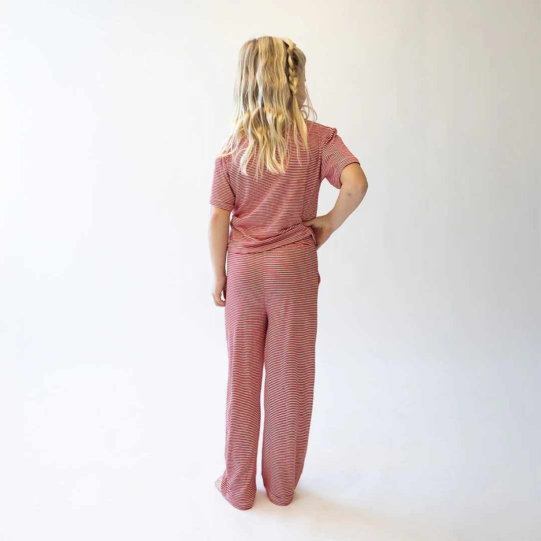 Mini Perfect Oversized Tee, Candy Cane Stripe - Image 6