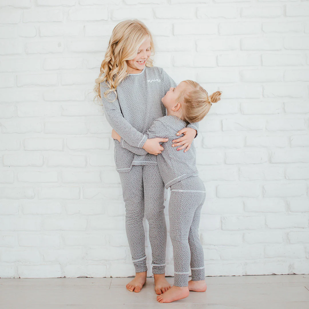 Mini Snowflake Slumber Tights - Image 2