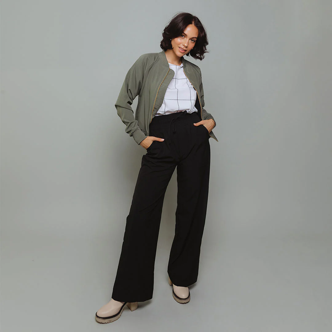 Olive Bomber Jacket - Image 7