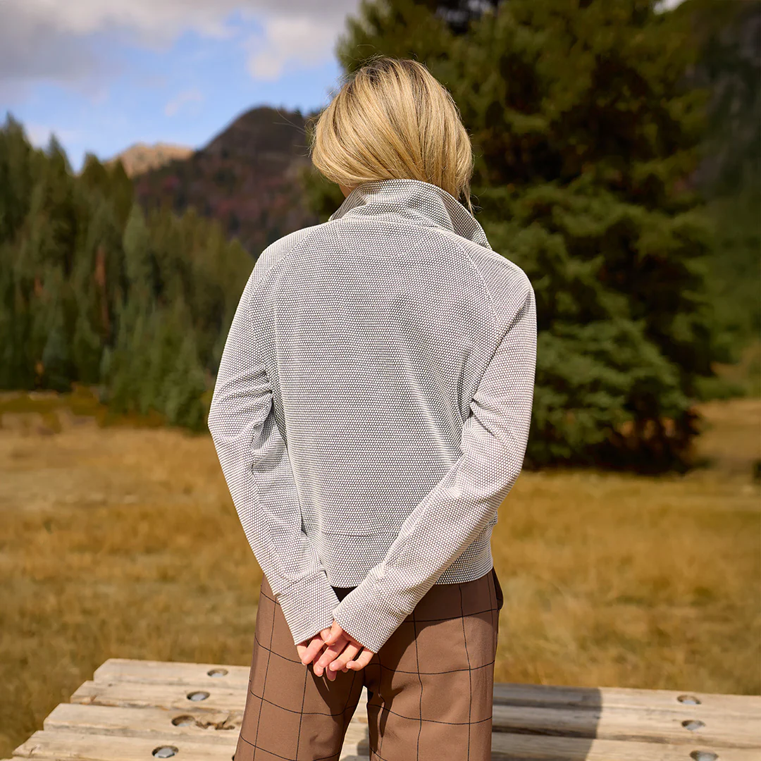 Oxford Zip-Up, Honeycomb - Image 3