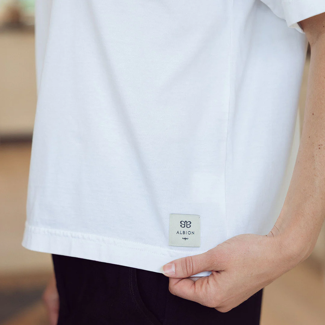 Perfect Oversized Cotton Tee, White - Image 3