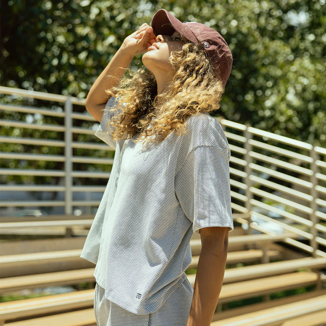 Perfect Oversized Honeycomb Tee - Image 2