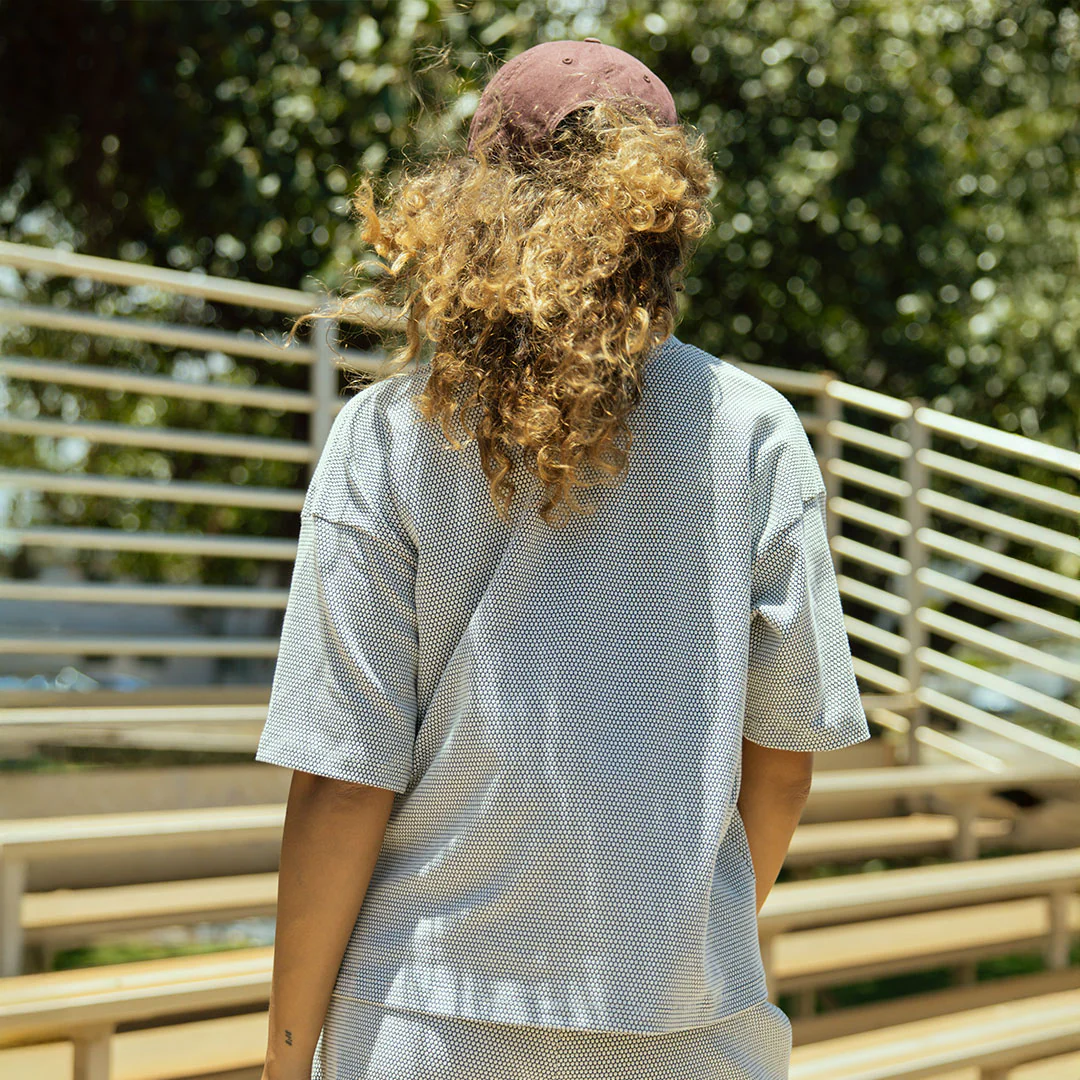 Perfect Oversized Honeycomb Tee - Image 3