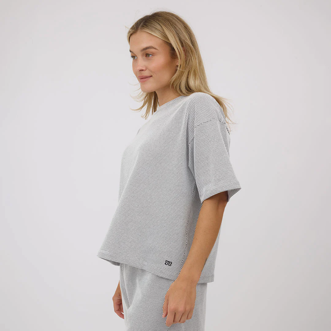 Perfect Oversized Honeycomb Tee - Image 6