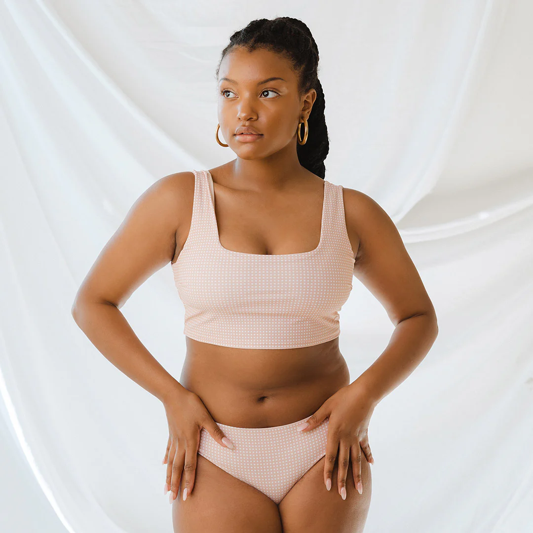 Pink Checkers Hipster Bottoms - Image 10