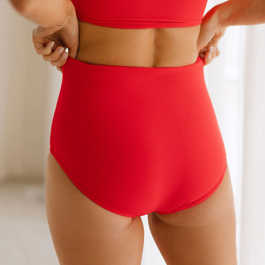 Pink Glow High-Waisted Bottoms - Image 8