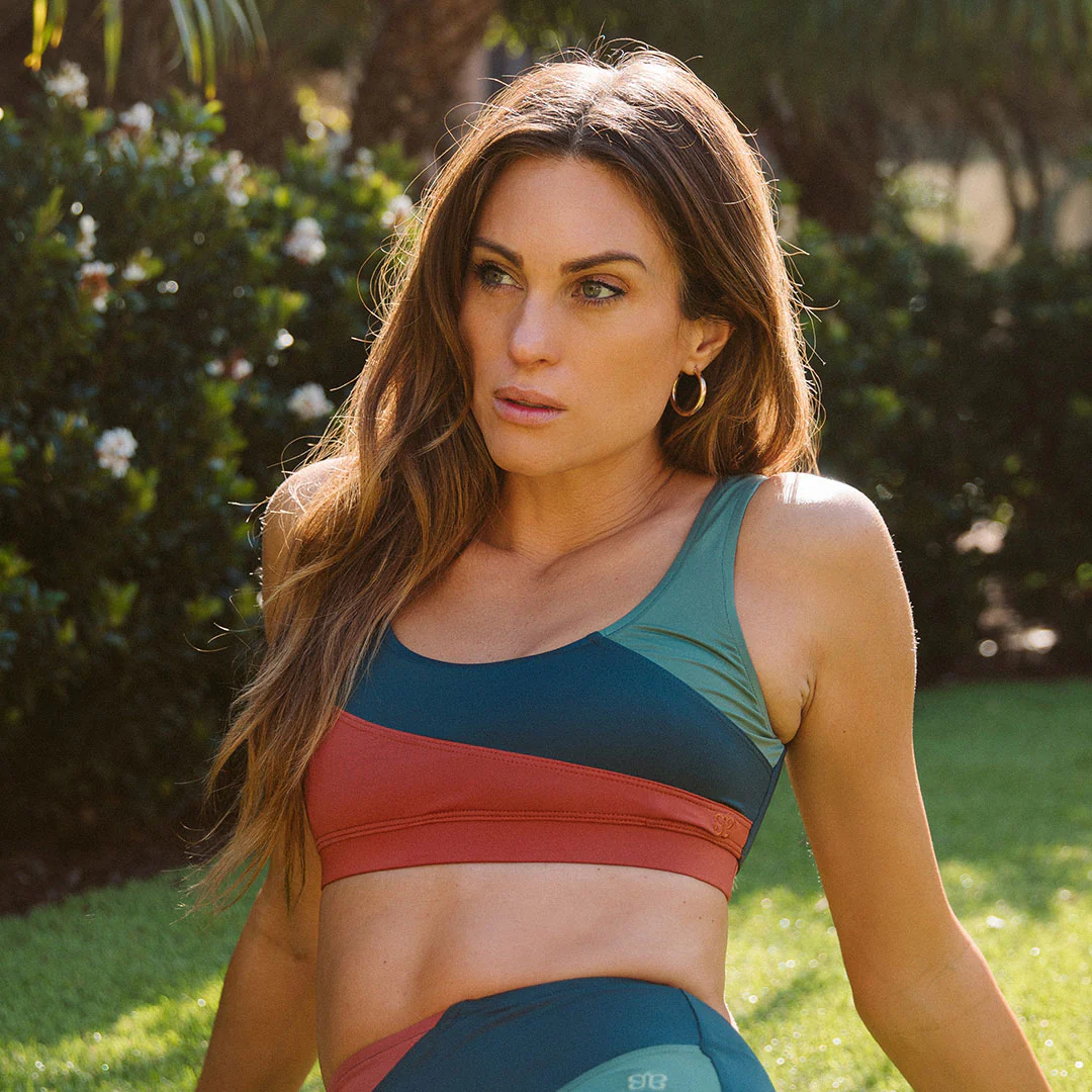 Pipeline Scoop Bikini Top, Sage - Image 7