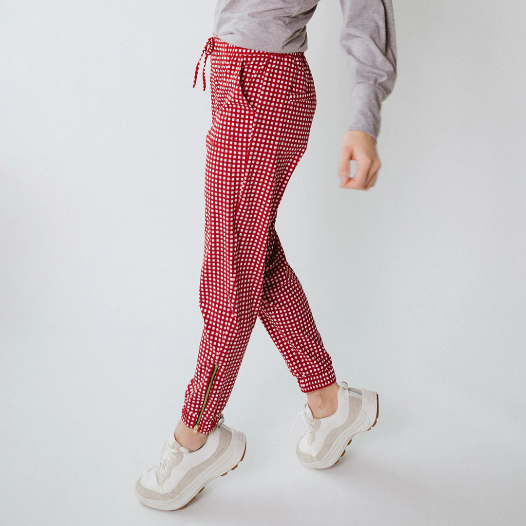 Red Gingham Jetsetters - Image 5