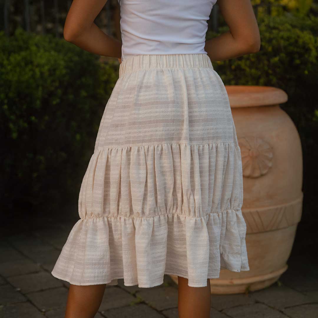 Salinas Skirt, White - Image 2