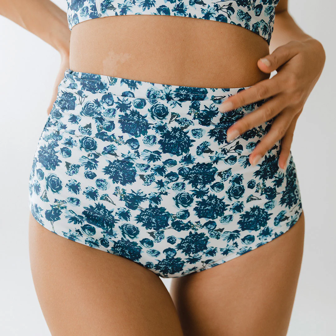 Santorini Ruched High-Waisted Bottoms - Image 3