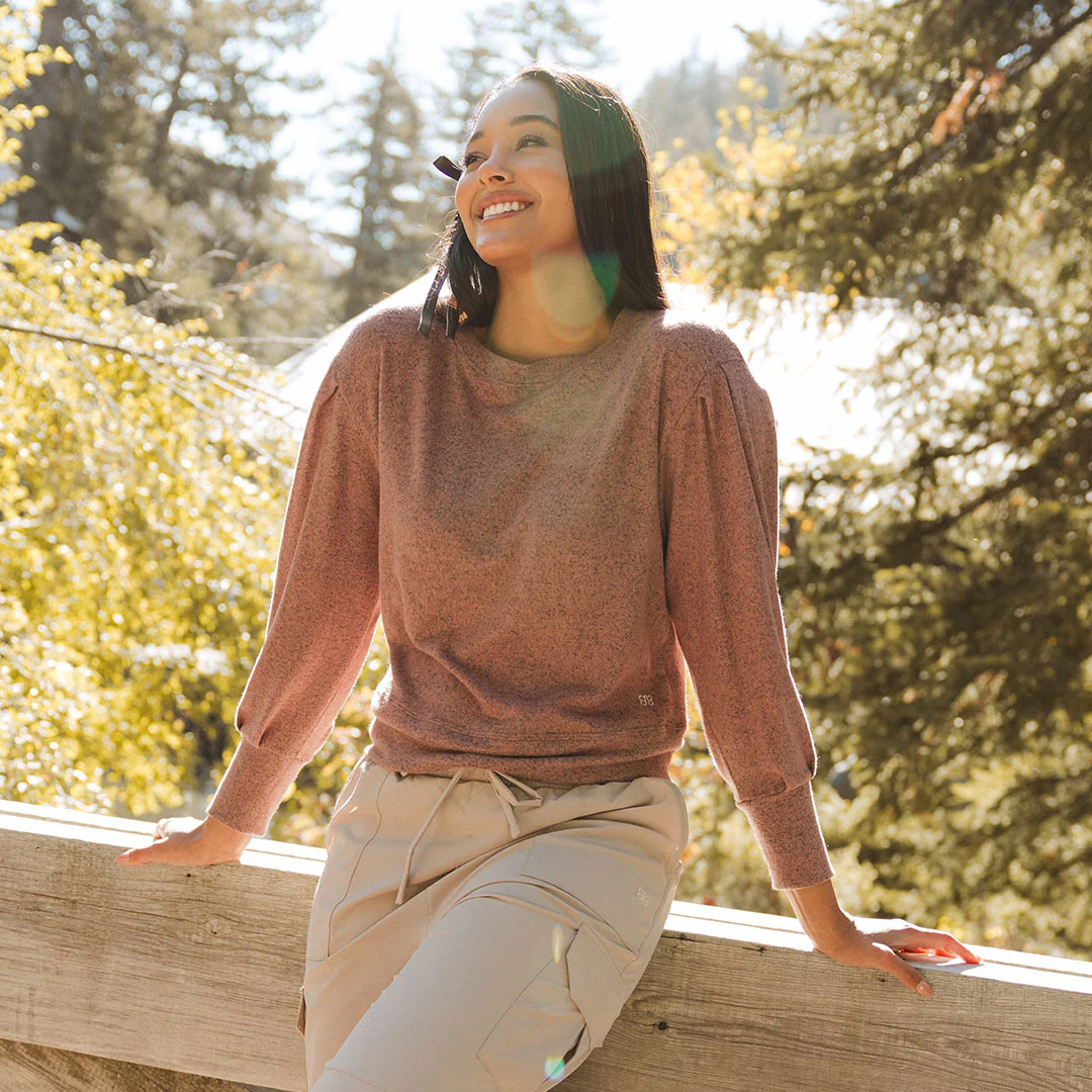 Serena Top, Berry - Image 4