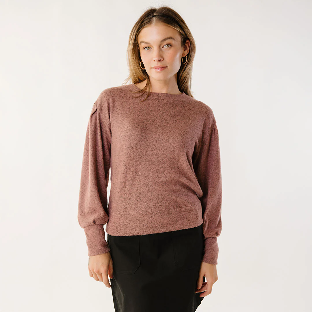 Serena Top, Berry - Image 5
