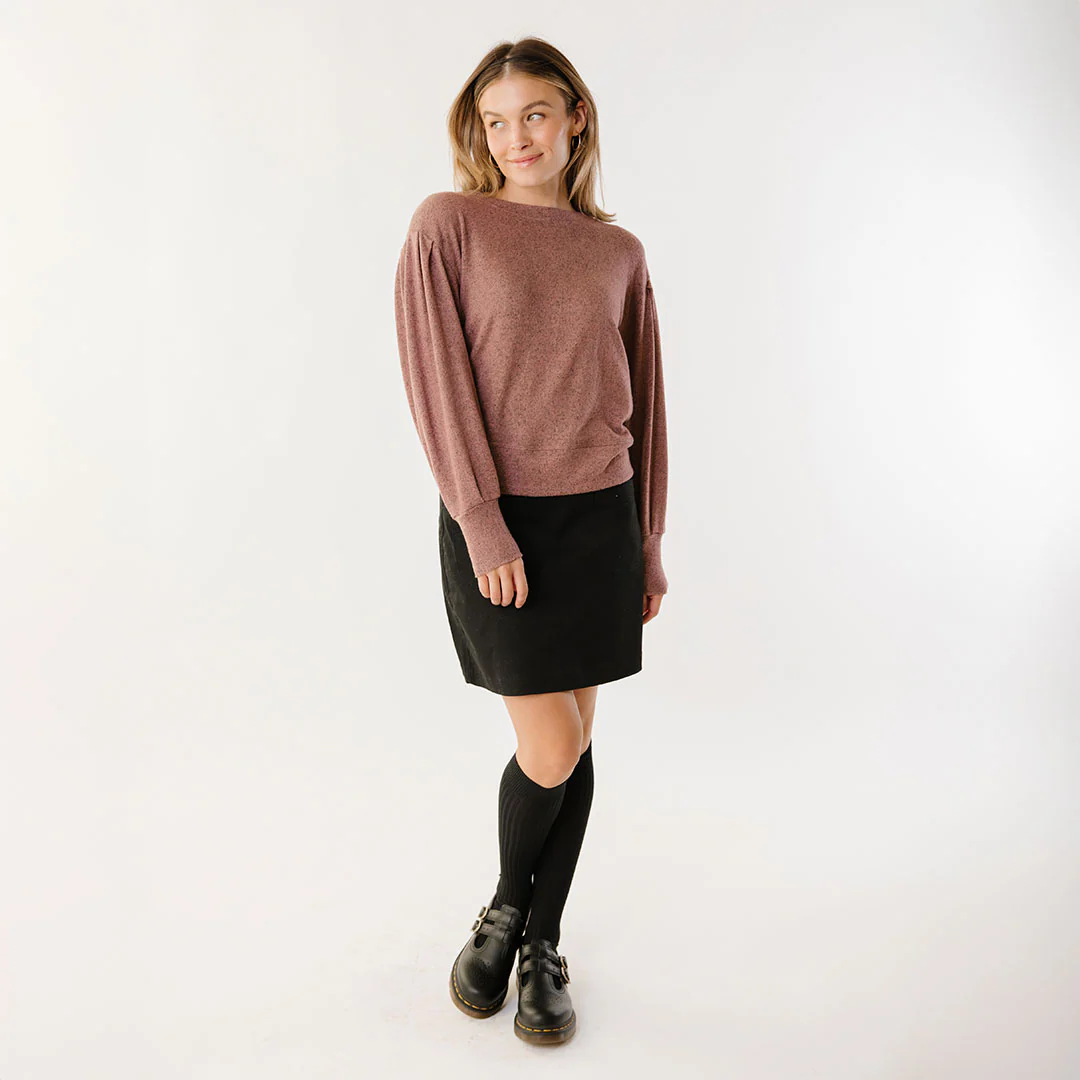 Serena Top, Berry - Image 8