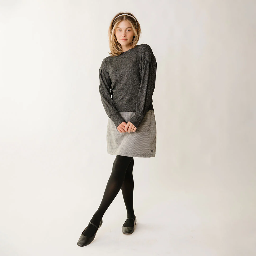 Serena Top, Black - Image 2