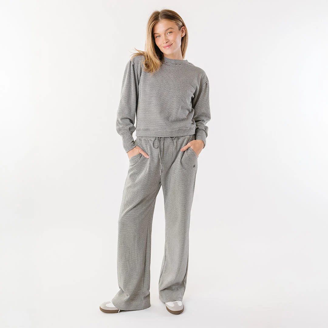Serena Top, Honeycomb Black - Image 6