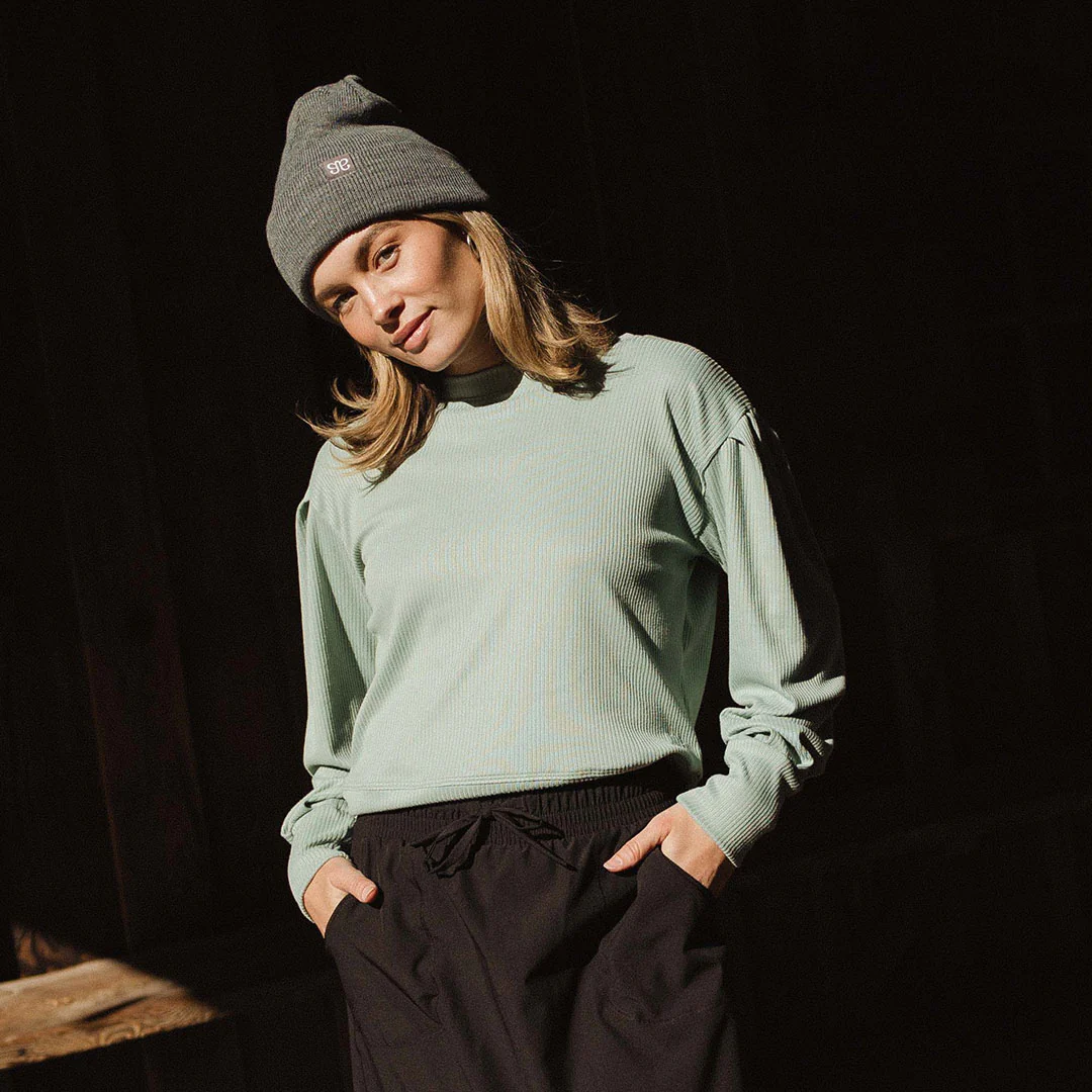 Serena Top, Sage - Image 7