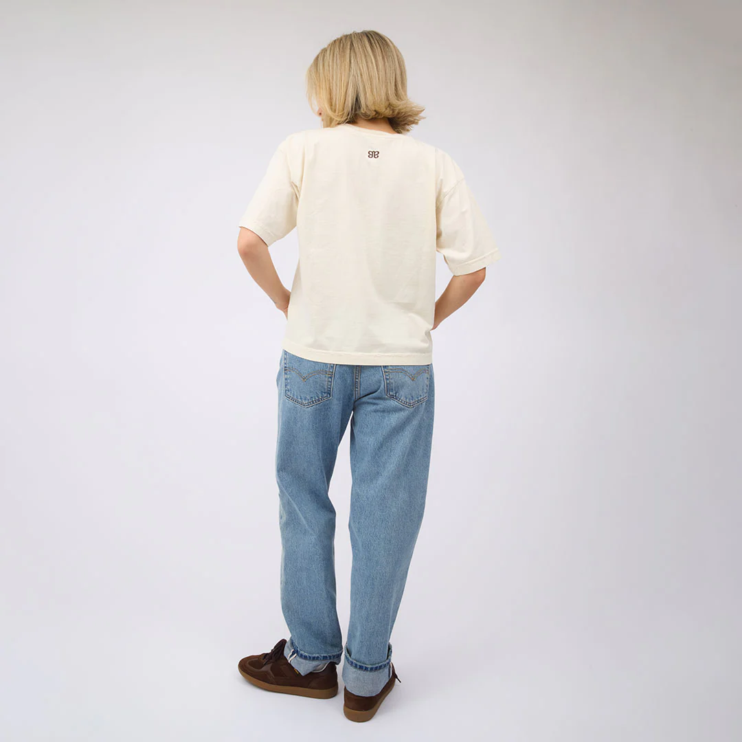 Sketch Tee, Sugar - Image 6
