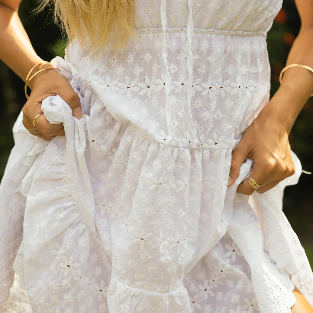 Sofia Dress, White - Image 5