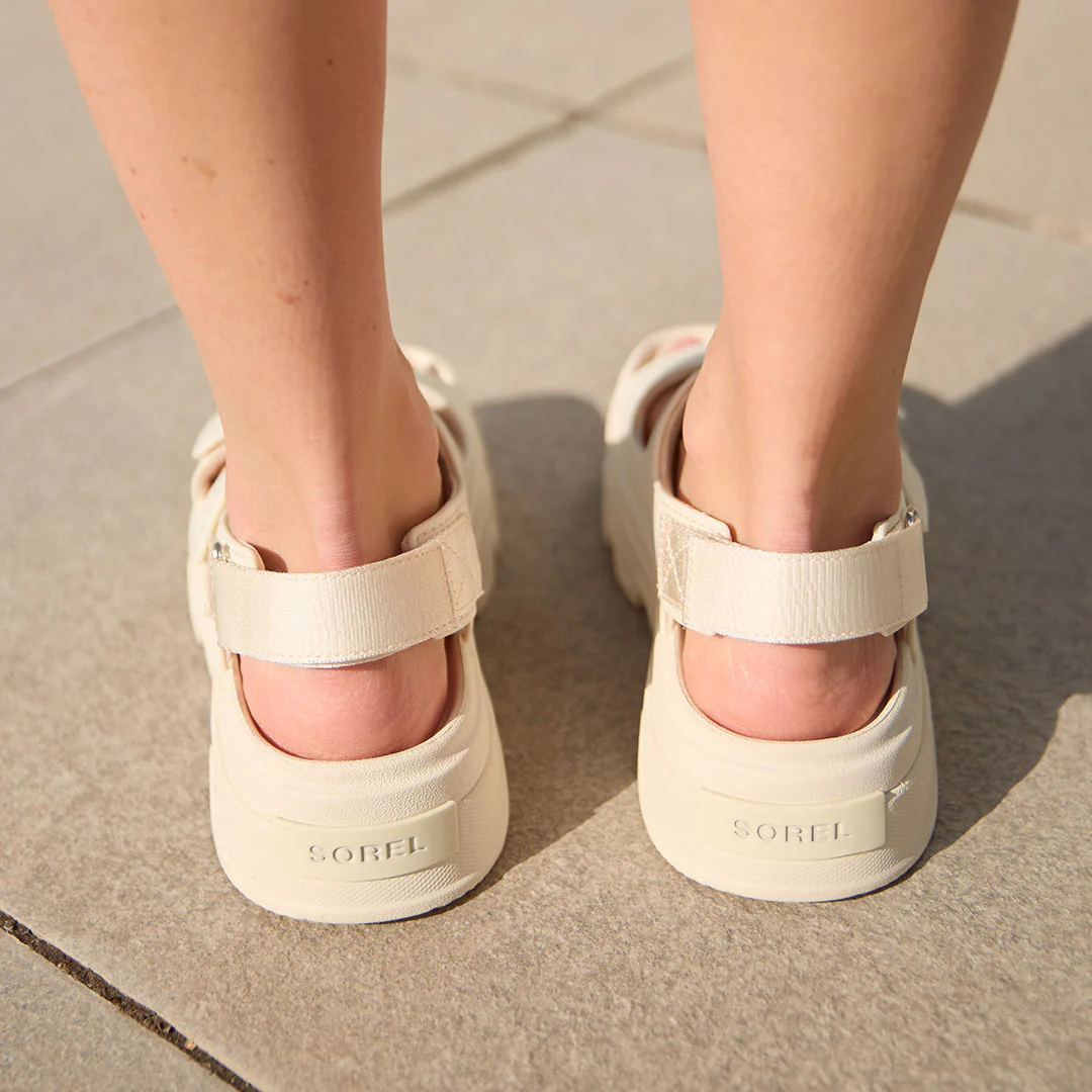 Sorel Kinetic Sunchase Ankle Strap, Chalk/Sea Salt - Image 4