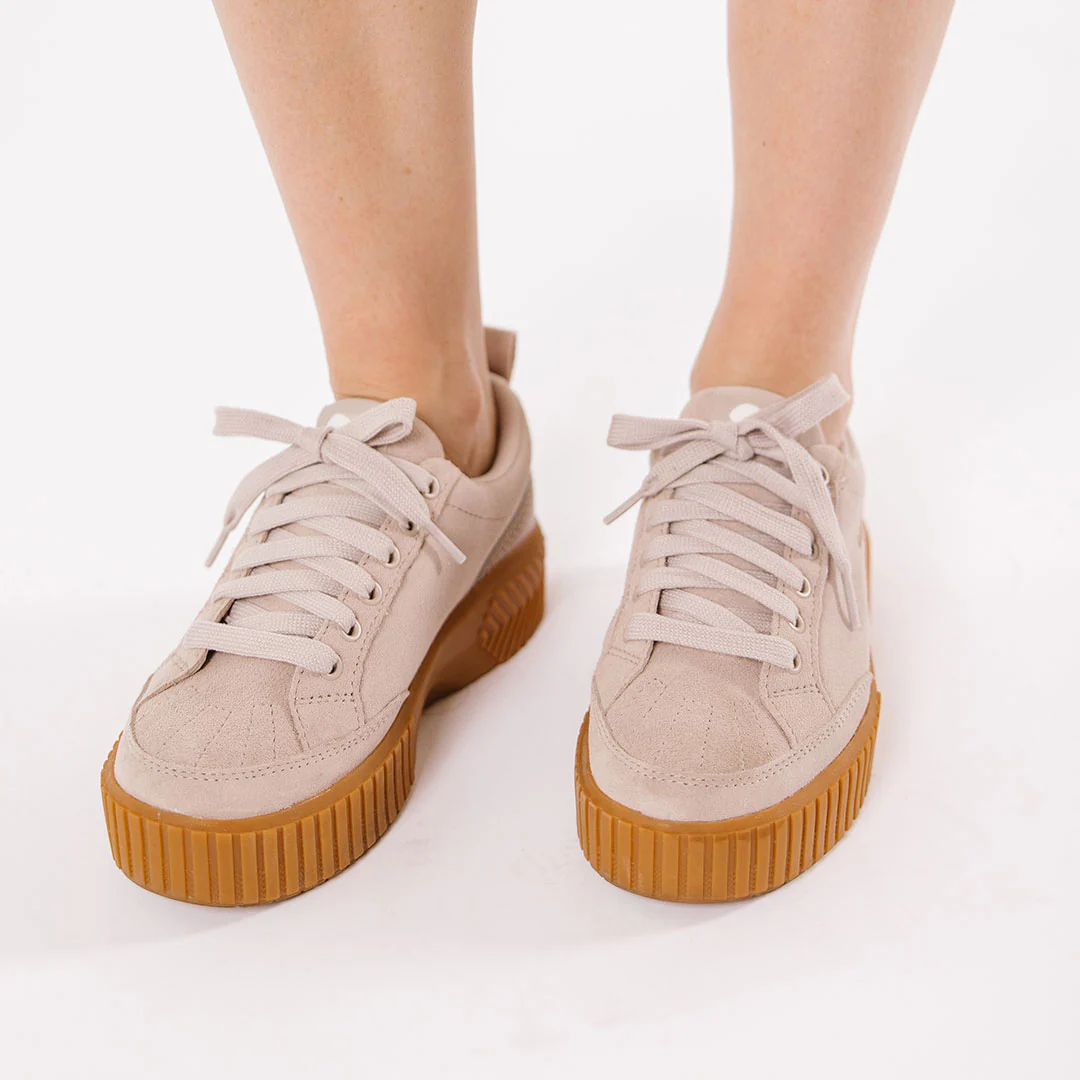 Sorel Ona Ave Low Sneaker, Crushed Clay/Gum - Image 4