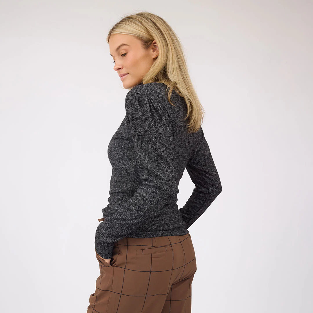 Sydney Turtleneck, Black - Image 3